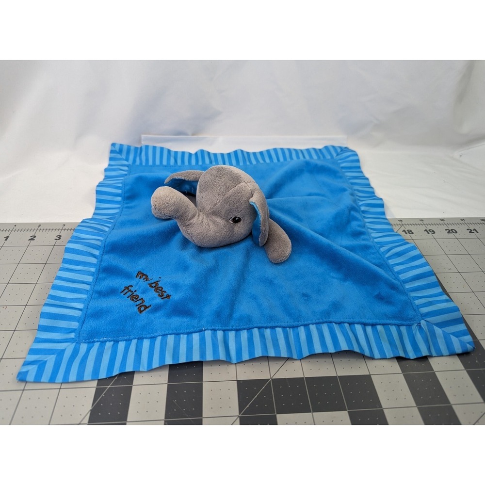 Garanimals Blue Elephant Lovey Security Blanket Stuffed Animal My Best Friend